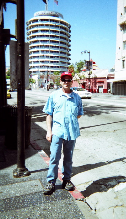 Adrian on Hollywood and Vine, Capitol Records