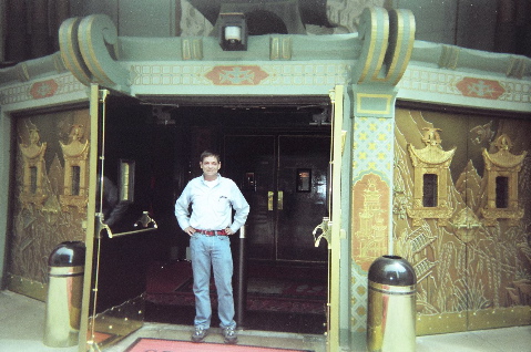 Adrian at Grauman's Chinese Theater