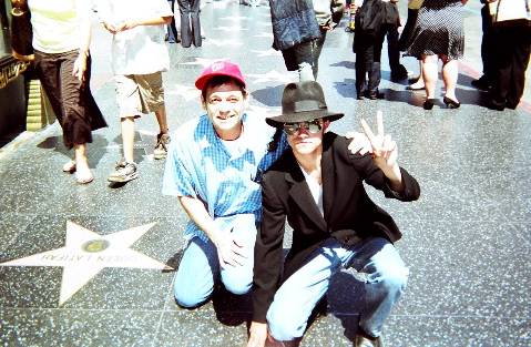 Adrian and Michael Jackson